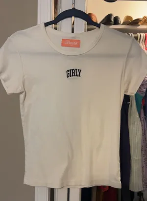 The Toast Girly baby tee thumbnail 1