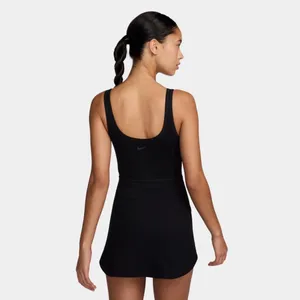 Nike One Women's Dri-FIT slim fit training black Dress size Large New thumbnail 3