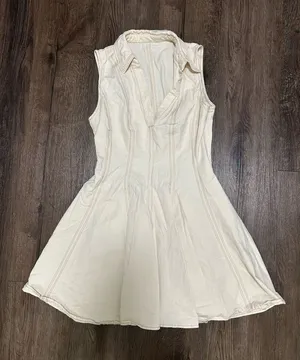 Greylin Sydney Topstitch Flare Mini Dress thumbnail 1