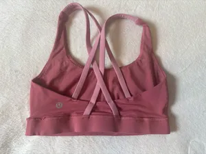 Lululemon Energy Bra / Cherry Tint - Size 4 thumbnail 2