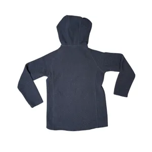 Patagonia Los Gatos‎ Fleece Hoodie Women XS Grey Excellent Textured Pullover thumbnail 4