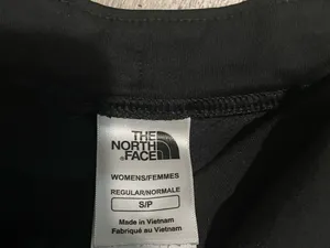 The North Face Black Women's Capri Leggings with Reflective Logo thumbnail 2