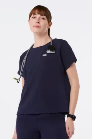 FIGS Women's Arua Boxy Scoop Neck Scrub Top thumbnail 1