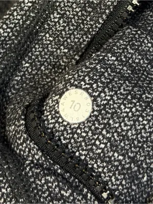 Lululemon Define Jacket Size 10 Heathered Gray Black thumbnail 5