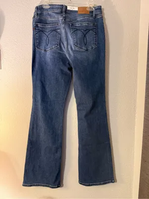 Judy Blue Medium Blue Boot-Cut Women's Jeans thumbnail 5
