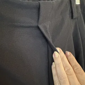 NWT Halara Flex™ High Waisted Wide Leg‎ Waffle Work Pants Pull On PXL Black thumbnail 6