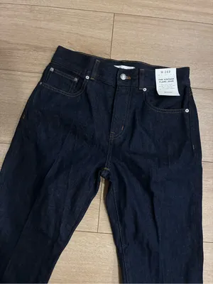 NWT Madewell Women’s Petite Vintage Flare Jean Rinse Wash Rigid Size 26P thumbnail 2