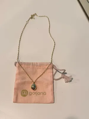 Gorjana gold pendant necklace thumbnail 1