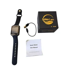 Unisex Black Smart Watch with Charger # 2483 thumbnail 2