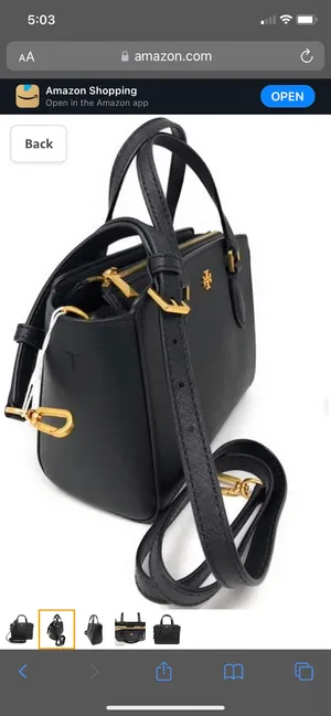 Tory Burch Black Mini Tote thumbnail 2