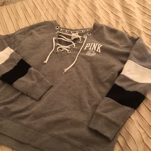 PINK Victoria’s Secret Lace Up Sweatshirt thumbnail 3