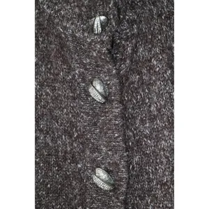 BCBGMAXAZRIA Brown Cardigan Sweater thumbnail 3