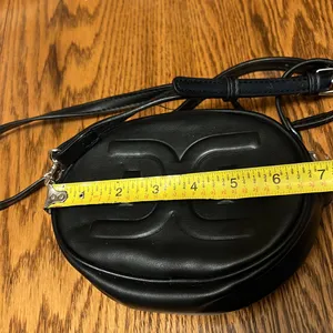 Sam Edelman black crossbody bag NWOT vegan faux leather thumbnail 7