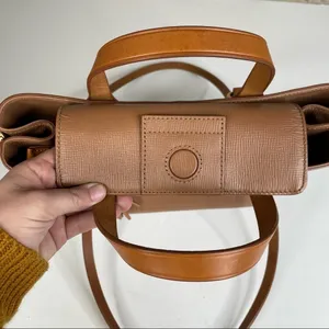 Dooney & Bourke Morgan Saddle Tan Shoulder Bag with Dust Bag and Coin Purse‎ thumbnail 4