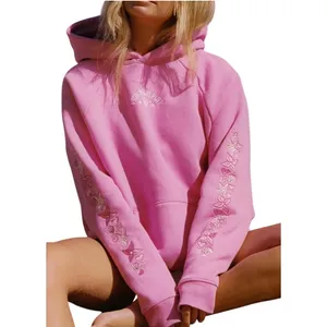 Pink Palm Puff Disney "Under The Sea" Ariel Hoodie in Pink, Size M thumbnail 3