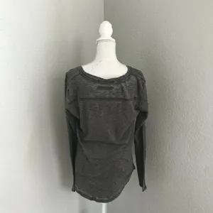 We The Free Womens Gray Pullover Top Size Medium Gray thumbnail 2