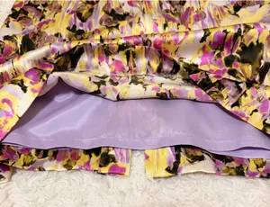Tahari By ASL Vibrant Watercolor Sleeveless Silk Sheath Dress Size 8 Petite thumbnail 6