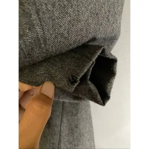 Jones New York Vintage Grey 3 Button Wool Blazer Size 10 thumbnail 6