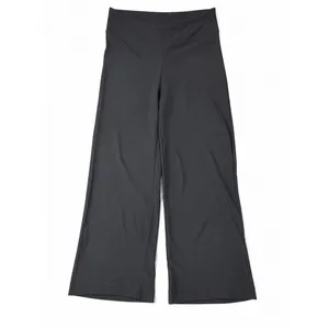 Boston Proper Dress Pants Womens S Black Wide Leg Pull On Stretch Knit thumbnail 4