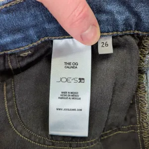 Joes Jeans The OG Calinda High Rise Straight Leg Blue‎ Denim 45TM8CD55998-CD5 26 thumbnail 3