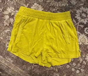 Aerie Women’s Bright Terry Cloth Elastic Waist Shorts thumbnail 1