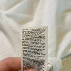 GAP Cream Ribbed V-Neck Tank thumbnail 7