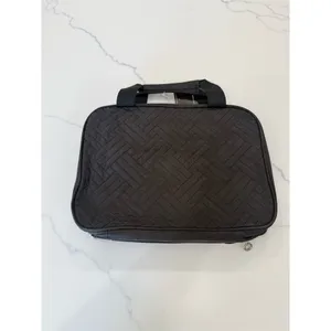Bang Carsen Makeup & Jewelry Organizer Bag Black Quilted Travel roomy cute thumbnail 5