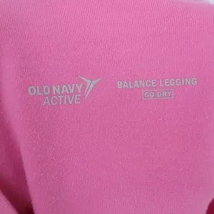Old Navy Active Balance Legging Go-Dry Pink High Waisted Biker Shorts XL thumbnail 2