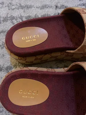 Gucci GG Supreme Platform Sandal Size 35 thumbnail 3