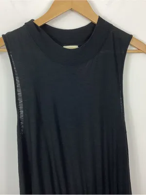 Nation LTD Barrett 90s Midi Dress Black Size Large thumbnail 3