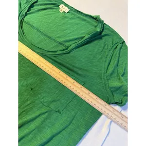 POL Women’s Green Scoop Neck Short Sleeve Shirt Size S (F25) thumbnail 4