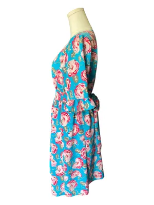 Betsey Johnson Floral Ruffle Dress thumbnail 3