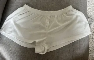 Sleep Shorts White Size L thumbnail 1