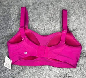 Lululemon Run Times Bra Ripened Raspberry (RIPR) Size 32DDD NWT *Adjustable* thumbnail 6