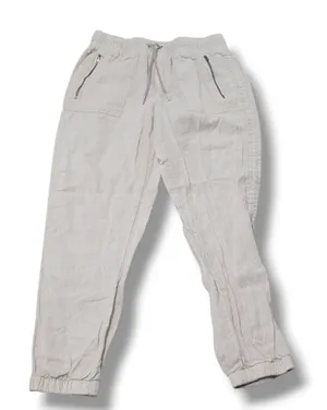 Athleta Pants Size 10 W29"xL26.5" Athleta Cabo Linen Jogger Pants Pull On Pants thumbnail 1