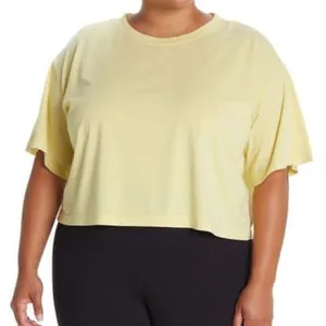 Z by ZELLA Jennifer Crewneck Crop Top Active T-shirt 2X thumbnail 1