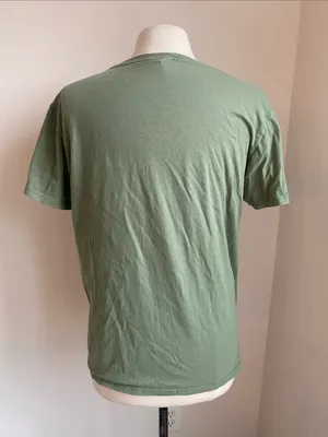 ARMY Graphic Tee in Olive Green Womens Sz Large thumbnail 4