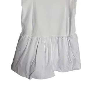 Alo Yoga Airbrush Love Match White Bubble Hem Tennis Mini Dress Shorts Size M thumbnail 6