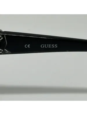 Guess Women's Gradient Black to Clear Oversized Sunglasses with Case and Cloth thumbnail 6