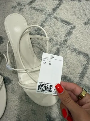 H&M Cream Strappy Knot Sandals for Women thumbnail 5