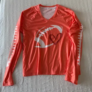 Women's Long Sleeve Football Love Themed Top Size Large #260696 thumbnail 1