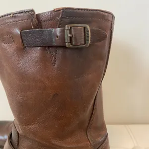 Frye Brown Midi Height Ankle Boots Size 6.5 thumbnail 5