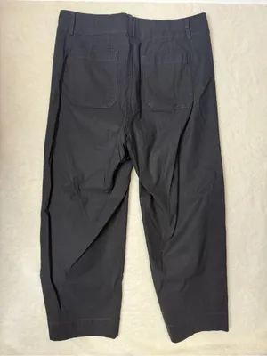 Maeve by Anthropologie The Colette Pants Black Wide Leg US Size 18W thumbnail 1
