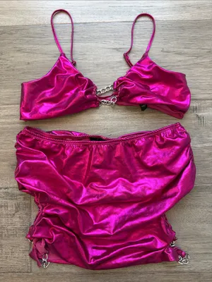 Dolls Kill Poster Girl Hot Pink Set thumbnail 1