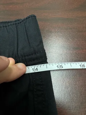 American Eagle Super Stretch Black Cargo Joggers Size 0 thumbnail 6