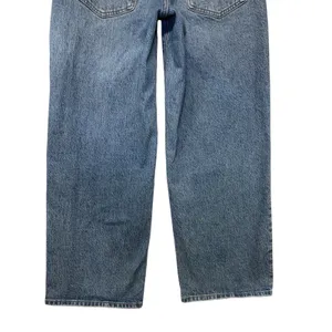 Madewell The Perfect Vintage Wide-Leg Jean 26P Blue High Rise Denim Pants thumbnail 9