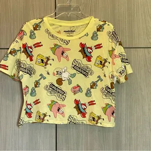 SpongeBob Squarepants Cropped T thumbnail 2