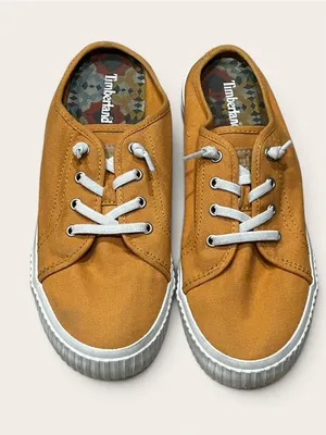 Timberland Skyla Bay Mule clogs in a dark yellow size 8 thumbnail 2