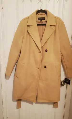 NWT Andrew Marc Marc New York Camel Coat MSRP $129 Sz . L thumbnail 1