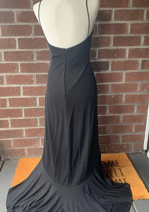 JSBOUTIQUE Black Formal High Low Dress thumbnail 3